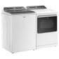 Whirlpool 5.3 Cu. Ft. Top Load Washer and 7.4 Cu. Ft. Top Load Gas Dryer Laundry Pair in White, , large