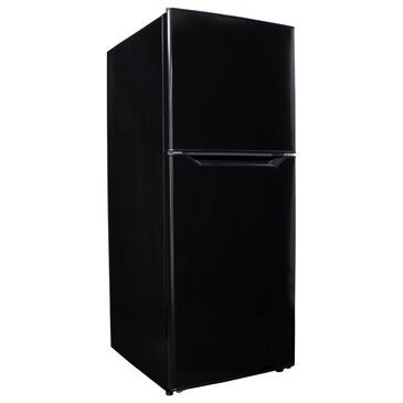Danby 10.1 Cu. Ft. Apartment Size Top Freezer Refrigerator in Black, , large