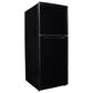 Danby 10.1 Cu. Ft. Apartment Size Top Freezer Refrigerator in Black, , large