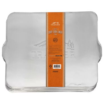 Traeger Grills Drip Tray Liner for Pro 575 and Pro 22 Grill in Aluminum - Set of 5, , large