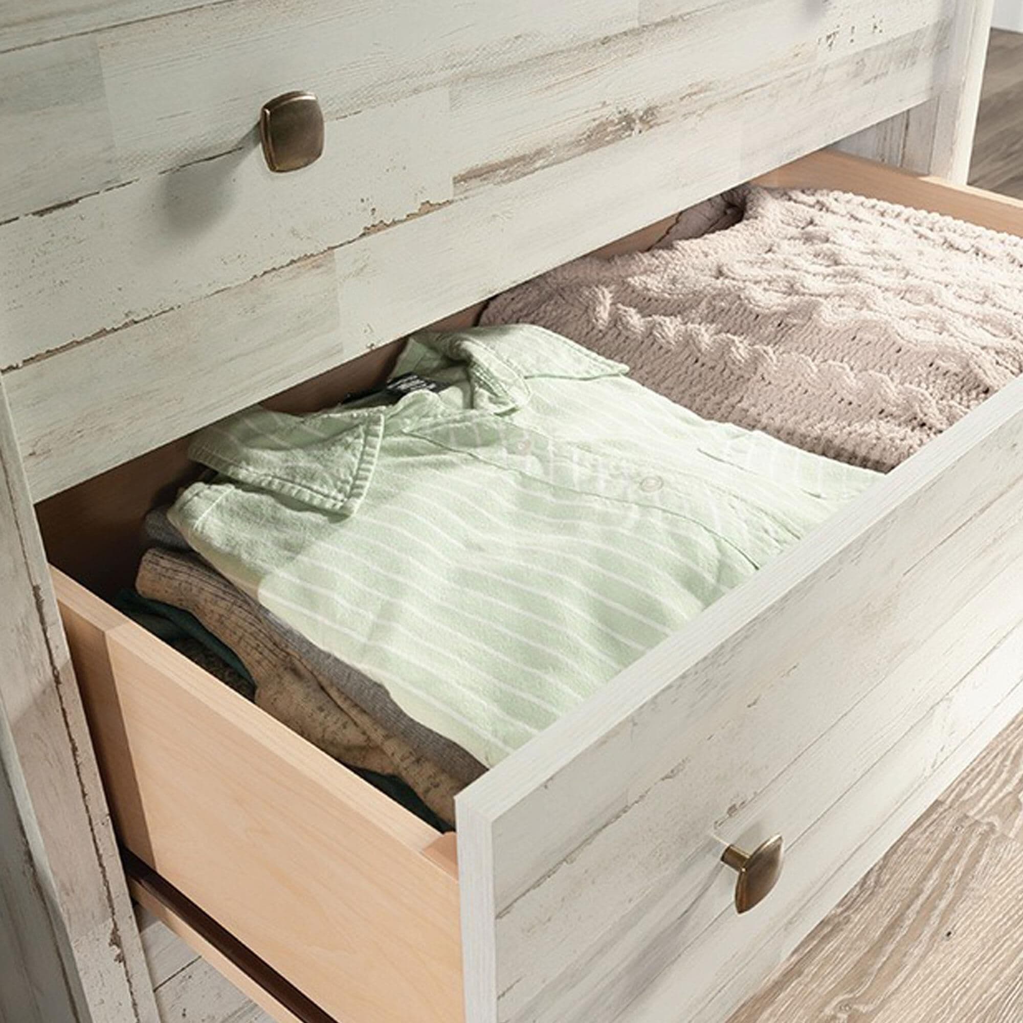 Sauder 4 2024 drawer chest white
