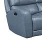Italiano Furniture Bel Air Power Reclining Sofa in Blue, , large