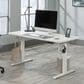 Sauder 60" Sit/Stand Desk in White, , large