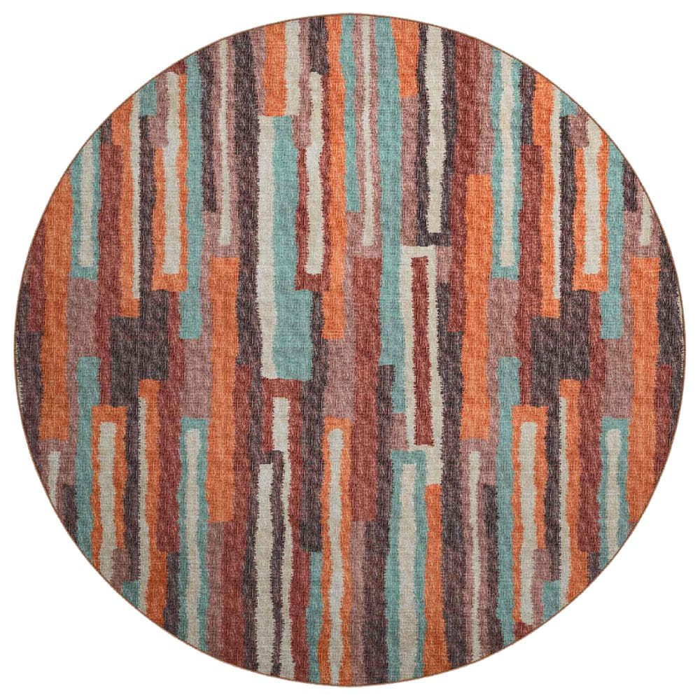 Dalyn Rug Company Brisbane 8" Round Canyon Area Rug, , large
