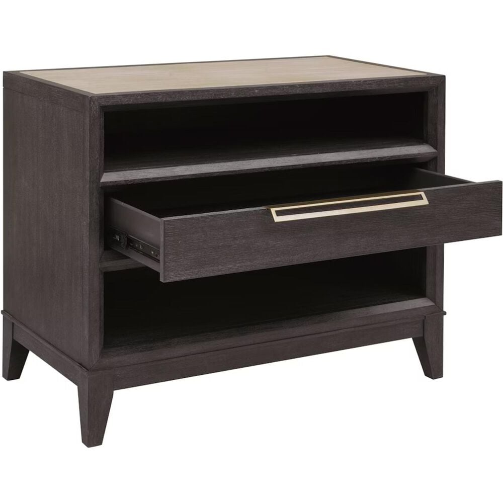 Pulaski Furniture Corp Quincy 1-Drawer Bachelor&#39;s Chest in Dark Brown, , large