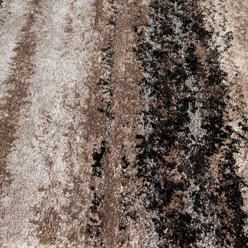 Central Oriental Structures Torrent Mount Vernon 5&#39; x 7&#39;6&quot; Soot and Parchment Area Rug, , large