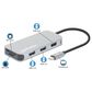 Manhattan USB-C 8-In-1 Docking Station with Power Delivery, , large