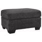 Ashley Loreo Ottoman in Ebony, , large