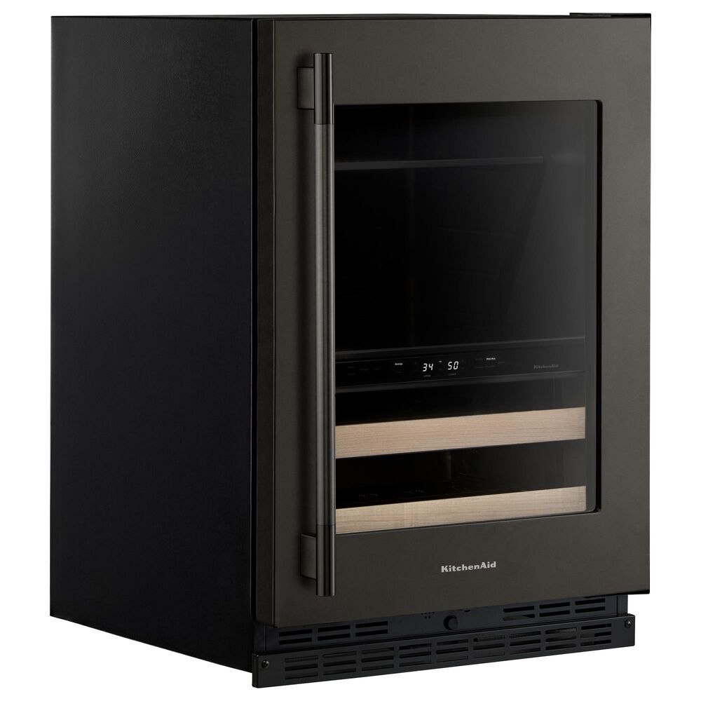 KitchenAid 4.8 Cu. Ft. Beverage Center with Right Hinge in Black Ore, , large