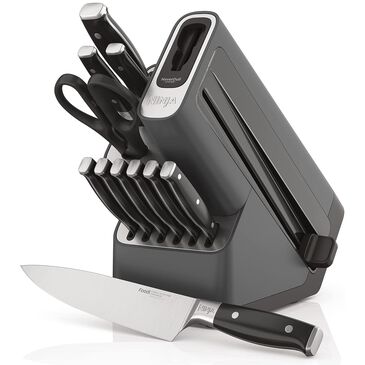 Ninja 12-Piece Knife Block Set in Black and Silver, , large