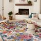 Rifle Paper Co. x Loloi Perennial Garden Party 7"10" x 11"2" Rose and Multicolor Area Rug, , large