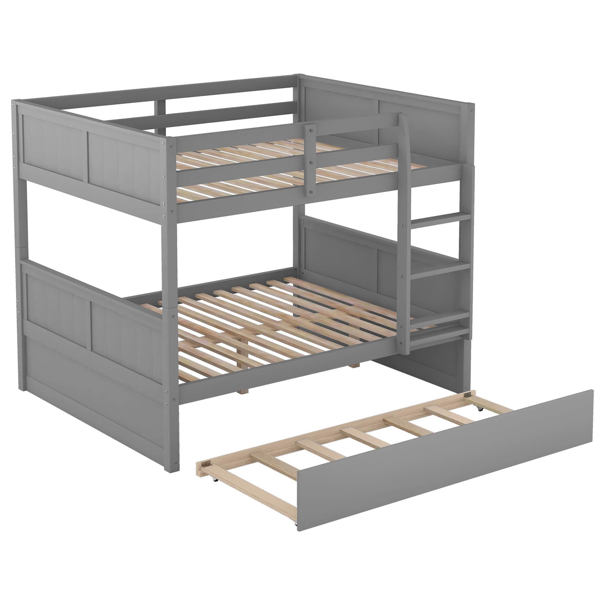 Full size trundle bunk beds new arrivals