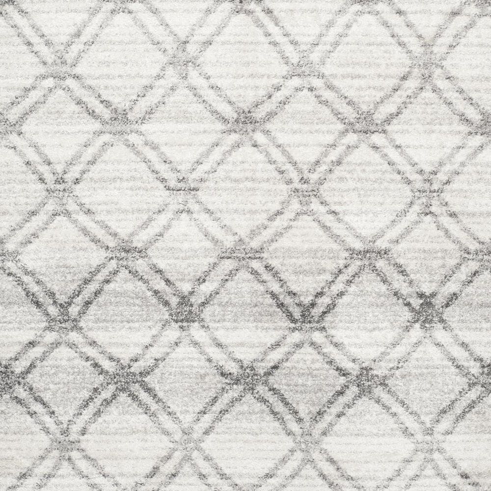 Safavieh Adirondack ADR105P-6R 6&#39; x 6&#39;  Silver/Charcoal Round Rug, , large