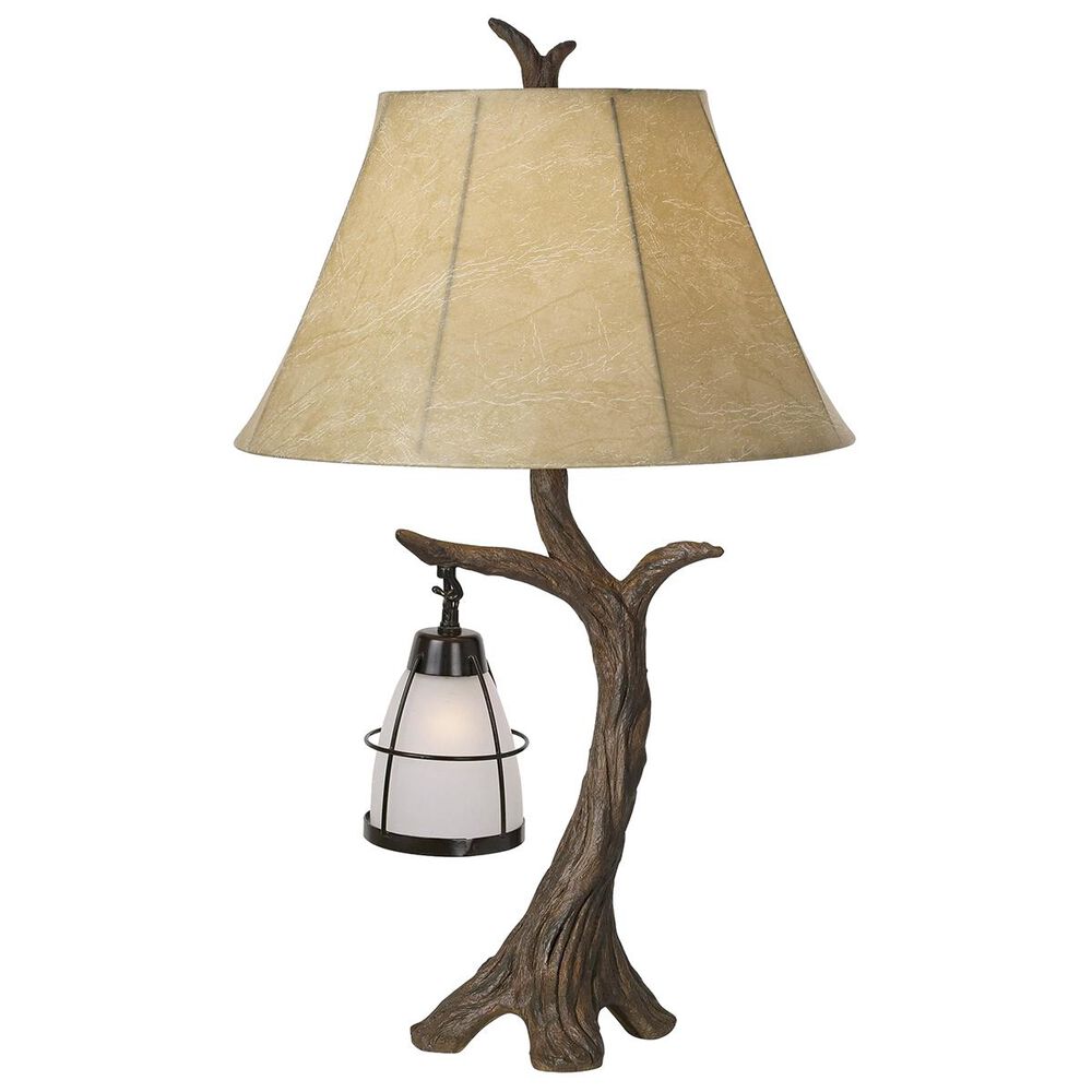 Pacific Coast Lighting Mountain Wind Table Lamp in Aged Oak, , large