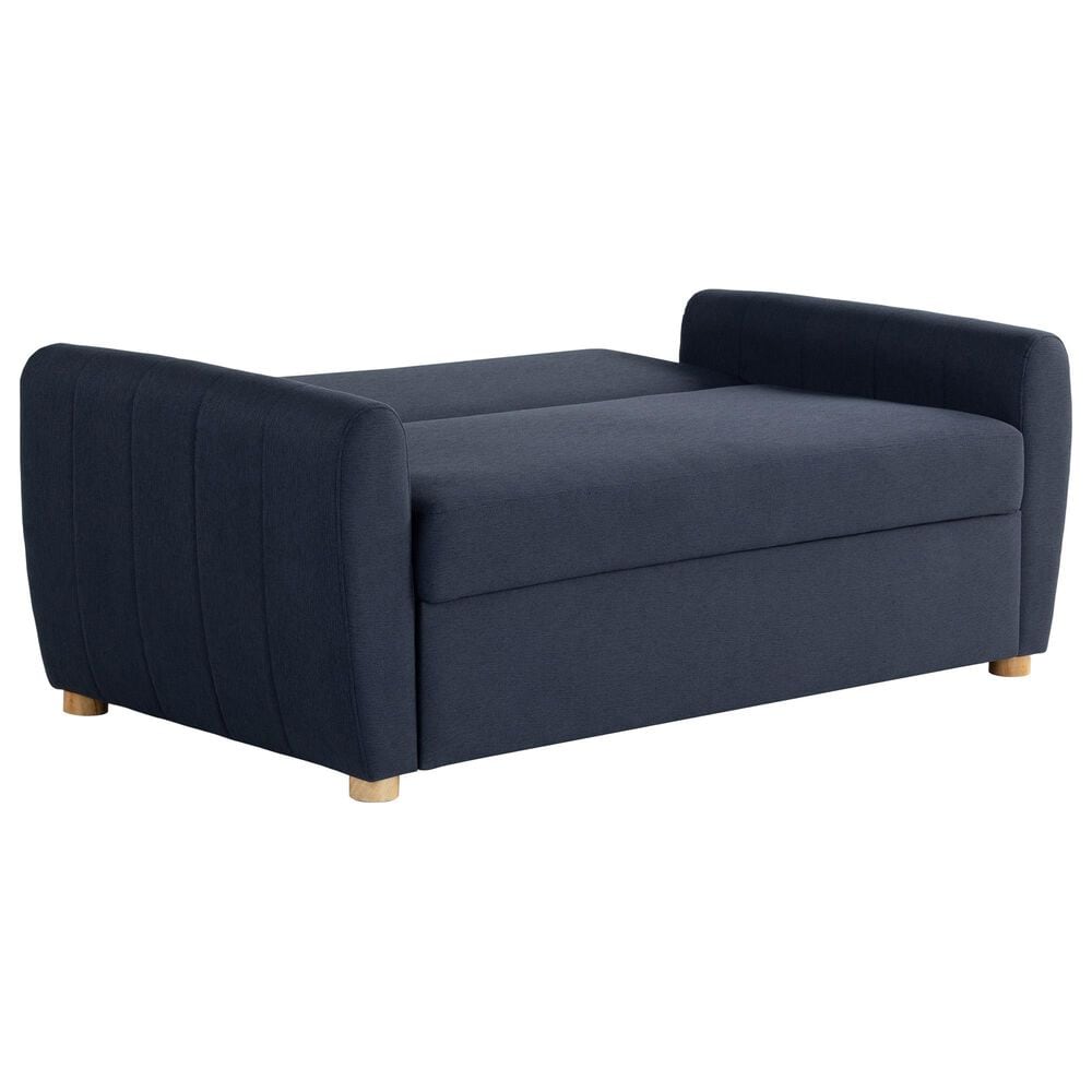 Lifestyle Solutions Galloway Convertible Loveseat in Navy, , large
