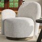 Jennifer Taylor Home Duo Left Arm Facing Swivel Accent Chair in Multi-Greige Beige, , large