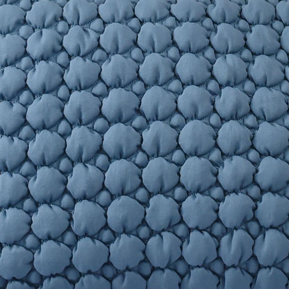 J. Queen Bold Cloud Puff 2-Piece Twin/Twin XL Quilt Set in Blue, , large
