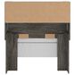 Ashley Frandern 4-Piece Twin Bookcase Bedroom Set in Rustic Warm Gray, , large