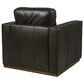 Sienna Designs Leather Accent Chair in Westerwood Smoke, , large
