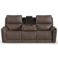 Oxford Furniture Carter 3-Piece Power Reclining Living Room Set in Cappuccino, , large