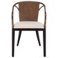 Safavieh Kumi Arm Chair in Ivory, , large