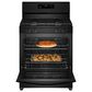 Whirlpool 5.1 Cu. Ft. Gas Range with Crispy Mode and Dishwasher Safe Grates in Black, , large
