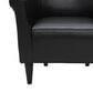 Overman International Corp Accent Chair in Ford Black, , large