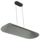 Golden Lighting Faroe 43" 1-Light LED Pendant in Flecked Black and Grey, , large