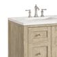 James Martin Vanities Breckenridge 30" Single Vanity in Whitewashed Oak with 3 cm Ethereal Noctis Quartz Top, , large
