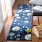 Safavieh Carousel CRK103 2" x 8" Navy and Ivory Kids Runner, , large