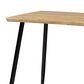 Baxton Studio Gianetta 5-Piece Dining Set in Oak Brown and Black, , large