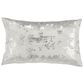 Safavieh Edmee Metallic Pillow in Light Grey/Silver, , large