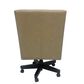 Simeon Collection Leather Desk Chair in Walnut, , large
