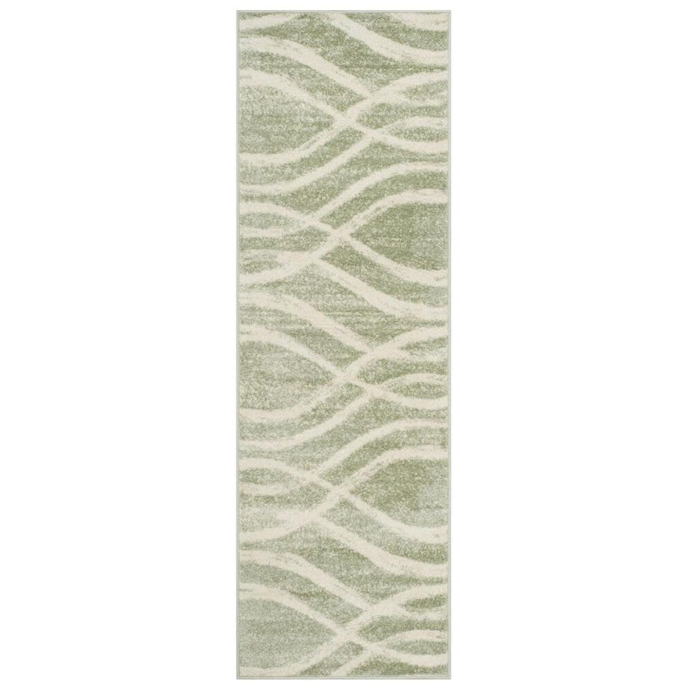 Safavieh Adirondack ADR125X 2"6" x 12" Sage and Cream Runner, , large