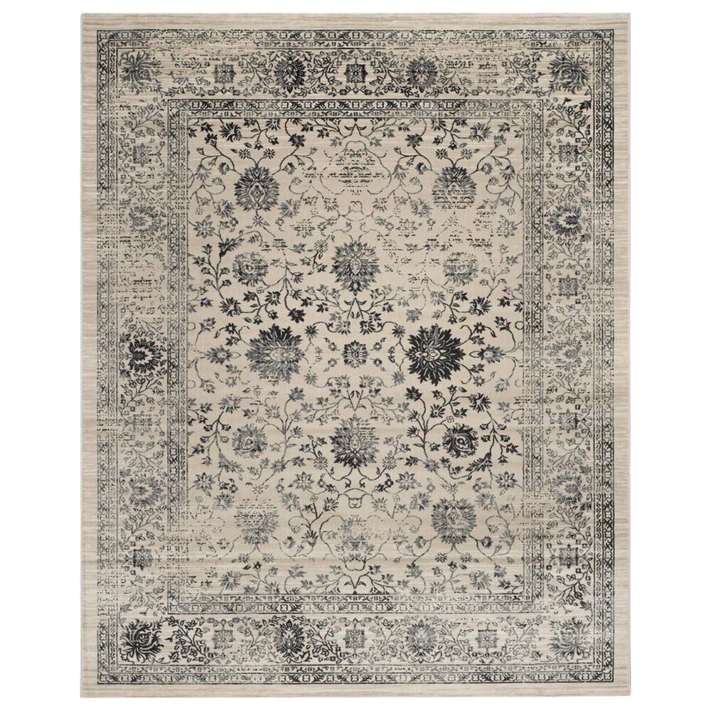 Safavieh Evoke EVK510C 10" x 14" Beige and Blue Area Rug, , large