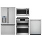 Cafe 4 Piece Kitchen Package in Stainless Steel, , large