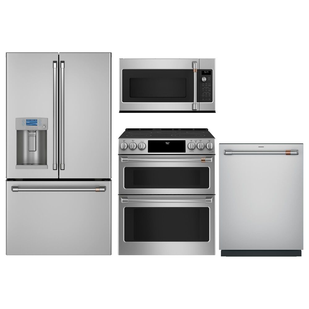 Cafe 4 Piece Kitchen Package in Stainless Steel, , large