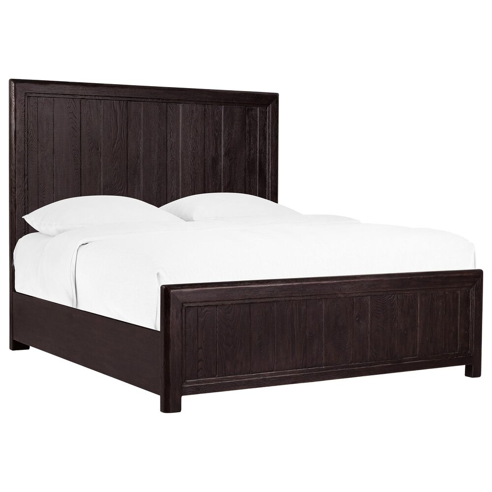 Hooker Furniture Driftwood King Panel Bed in Burnt Timber, , large
