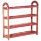 Household Essentials CedarFresh 4-Tier Cedar Shoe Rack in Brown, , large