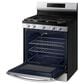 Samsung 6 Cu. Ft. Freestanding Gas Range with Integrated Griddle in Stainless Steel, , large