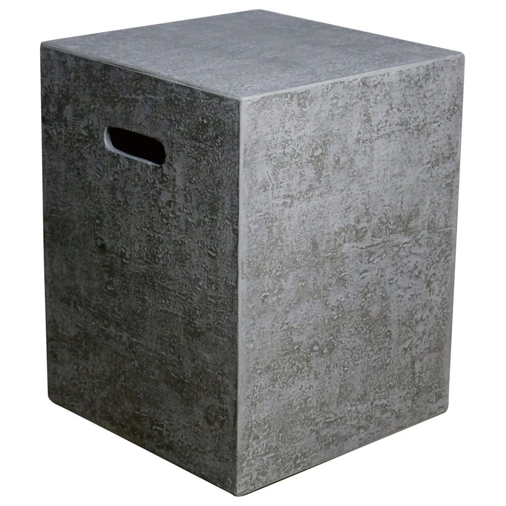 Elementi Fire Square Tank Cover in Gray, , large