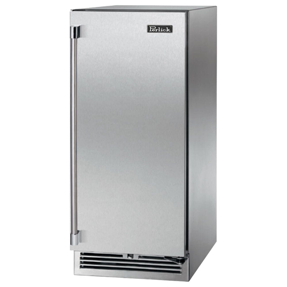 Perlick Signature 15" Outdoor Undercounter Wine Reserve with Right Hinge Soild Door in Stainless Steel and Panel Ready, , large