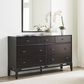 Riva Ridge Sutton 7-Drawer Dresser and Mirror in French Roast, , large
