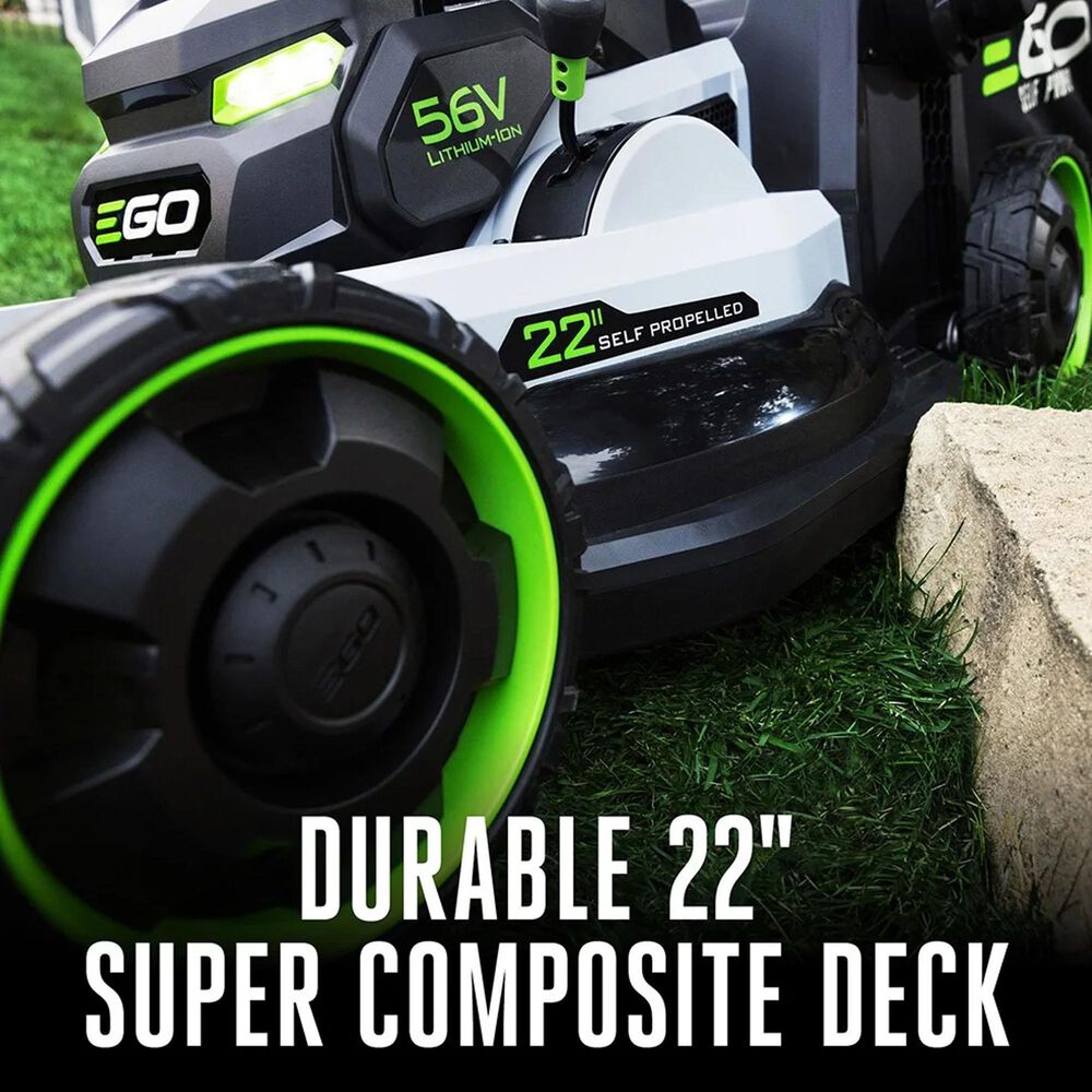 EGO POWER+ 22" Select Cut Battery-Powered Self-Propelled Mower with Two 6.0Ah Batteries and 560W Charger, , large