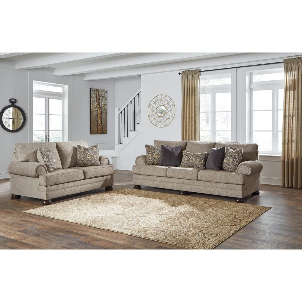 Ashley Kananwood Sofa in Oatmeal, , large