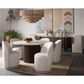 37B Cavoli Swivel Dining Side Chair in Effie Linen, , large