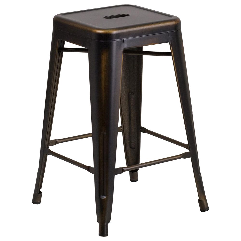 Flash Furniture 24" Counter Stool in Brown, , large