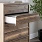 Ashley Chirason 5-Piece King Platform Bedroom Set in Brown, , large