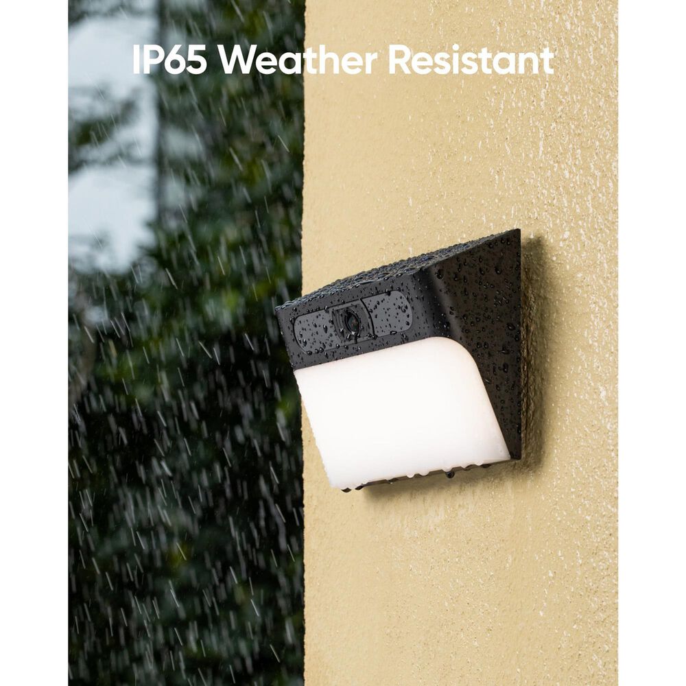 eufy S120 Solar Wall Light Cam in Black, , large
