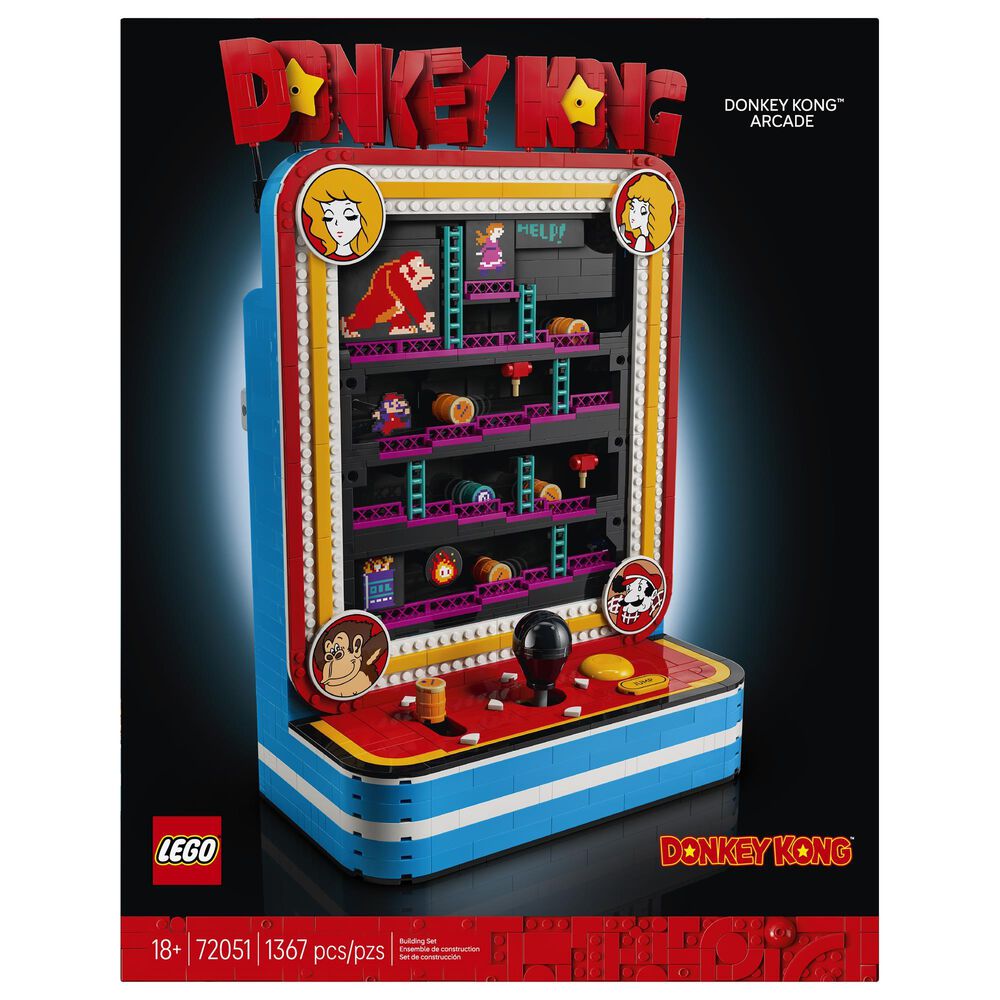 LEGO Super Mario Donkey Kong Arcade Building Set, , large